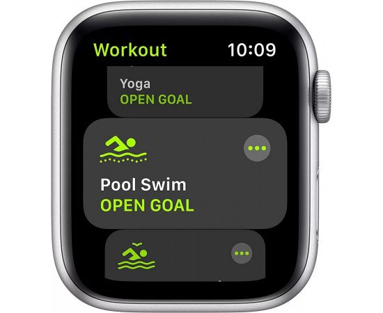 купить  Apple watch SE 44мм серебристые
