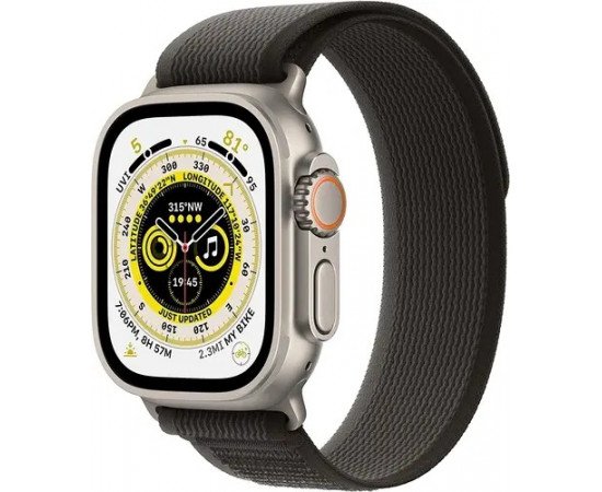 приобрести Apple Watch Ultra GPS + Cellular 49mm ремешок Trail Черно-серый купить Apple Watch Ultra GPS + Cellular 49mm ремешок Trail Черно-серый