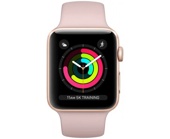купить  Apple watch series 3 42мм pink