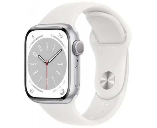 заказать Apple Watch Series 8 GPS 45mm серебристый приобрести Apple Watch Series 8 GPS 45mm серебристый