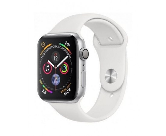 заказать  Apple watch series 4 44мм silver