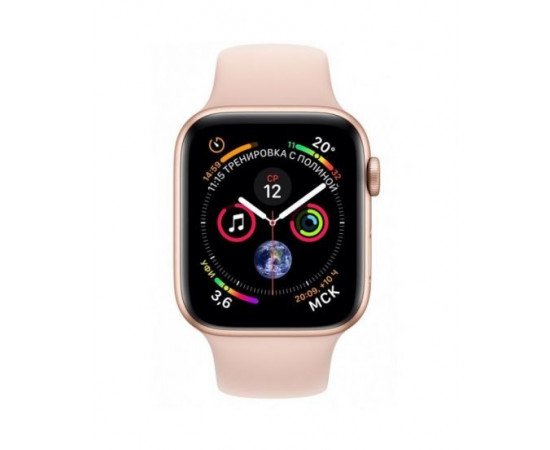 заказать  Apple watch series 4 44мм gold