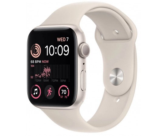 купить Apple Watch SE 2 44mm сияющая звезда заказать Apple Watch SE 2 44mm сияющая звезда